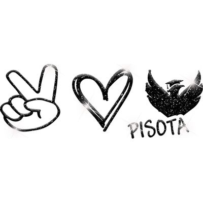 GLT86 BLACK GLITTER Thumbnail